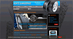 Desktop Screenshot of kontzgumi.hu
